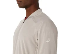 ASICS ACTIBREEZE JACQUARD GRID FULL ZIP JACKET-Men Training|Jackets & Outerwear