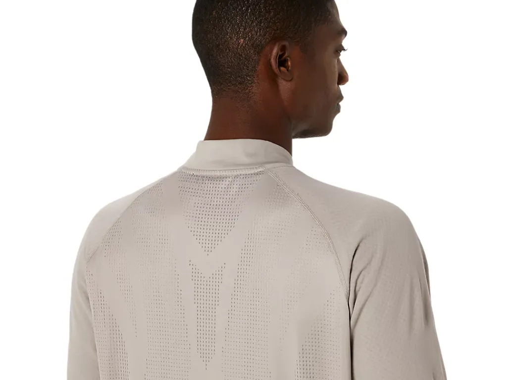 ASICS ACTIBREEZE JACQUARD GRID FULL ZIP JACKET-Men Training|Jackets & Outerwear