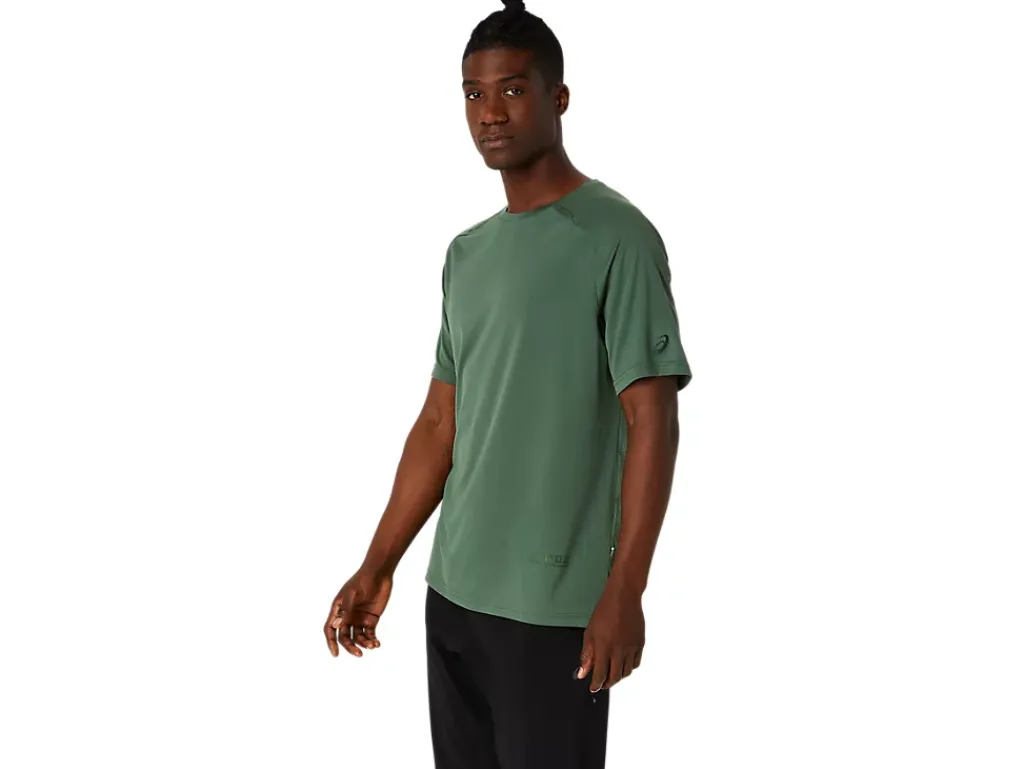 ASICS ACTIBREEZE JACQUARD KNIT SHORT SLEEVE TOP-Men Training|T-Shirts & Tops