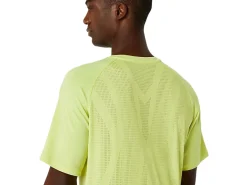 ASICS ACTIBREEZE JACQUARD KNIT SHORT SLEEVE TOP-Men Training|T-Shirts & Tops