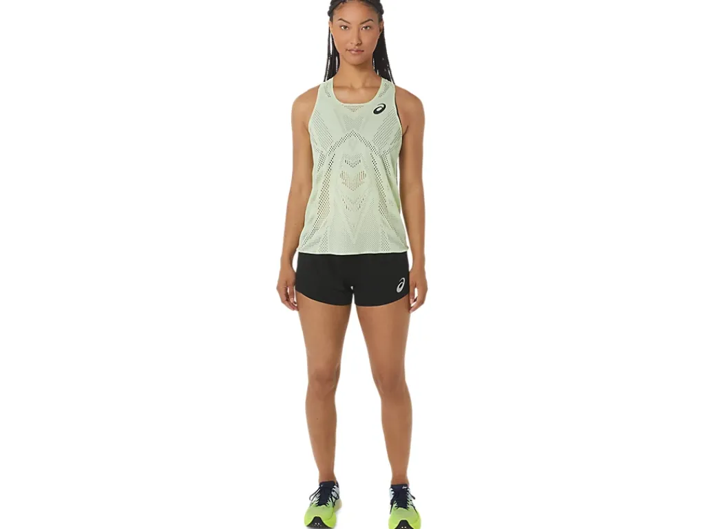 ASICS ACTIBREEZE JACQUARD SINGLET-Women Track & Field|T-Shirts & Tops