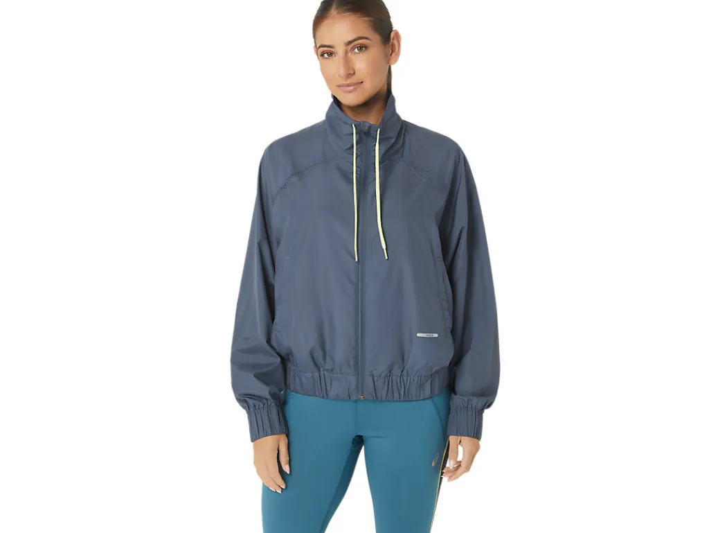 ASICS ACTIBREEZE NAGINO WOVEN JACKET-Women Jackets & Outerwear