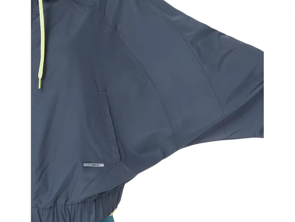 ASICS ACTIBREEZE NAGINO WOVEN JACKET-Women Jackets & Outerwear