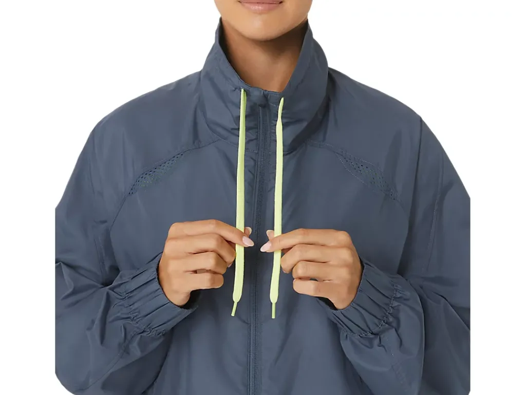 ASICS ACTIBREEZE NAGINO WOVEN JACKET-Women Jackets & Outerwear