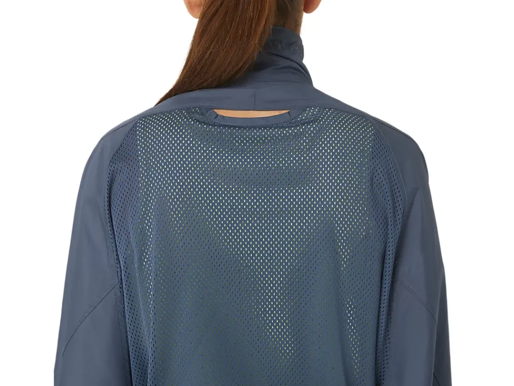 ASICS ACTIBREEZE NAGINO WOVEN JACKET-Women Jackets & Outerwear