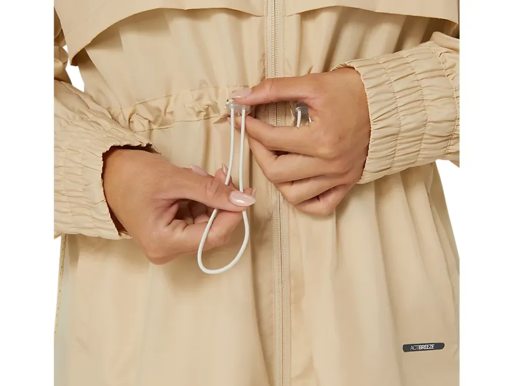 ASICS ACTIBREEZE WOVEN JACKET-Women Jackets & Outerwear