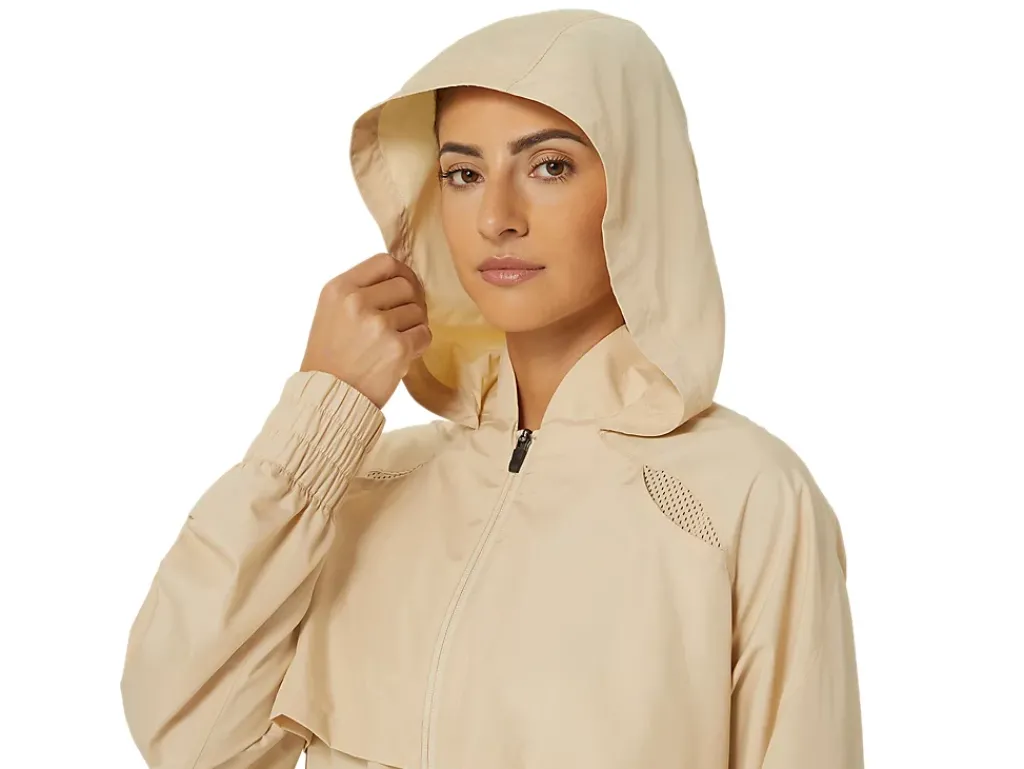 ASICS ACTIBREEZE WOVEN JACKET-Women Jackets & Outerwear