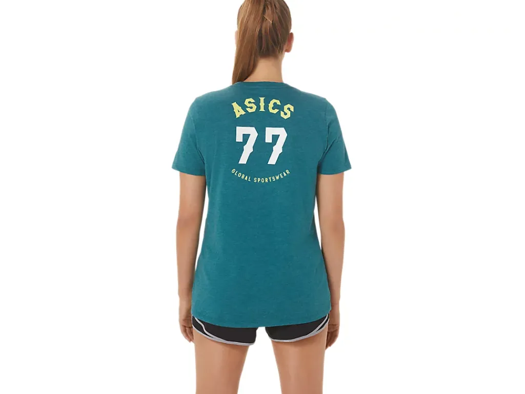 ASICS 1977 HERITAGE AMERICANA V-NECK-Women Extended Sizes|T-Shirts & Tops