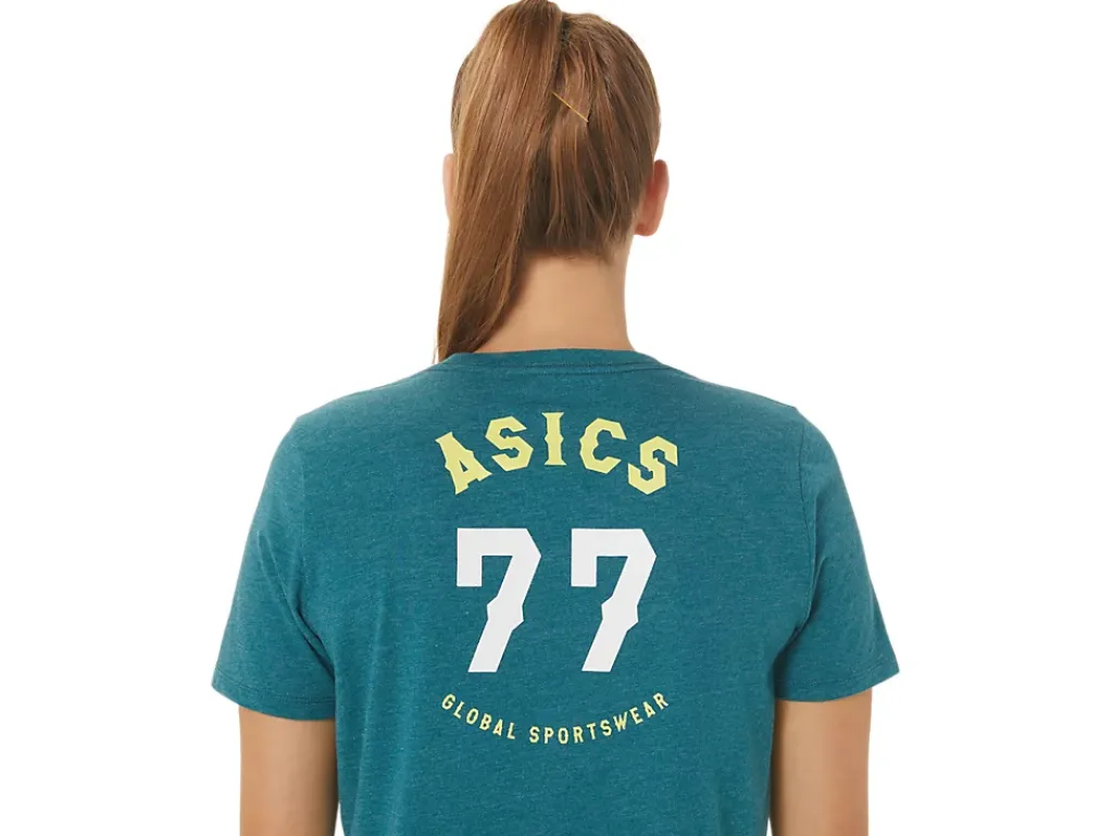ASICS 1977 HERITAGE AMERICANA V-NECK-Women Extended Sizes|T-Shirts & Tops