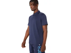 ASICS HEX GRAPHIC DRY POLO SHIRTS-Men Training|T-Shirts & Tops