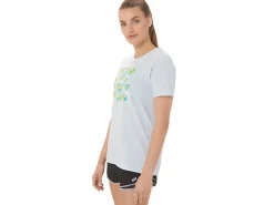 ASICS HIBISCUS SLOGAN CREW-Women Extended Sizes|T-Shirts & Tops
