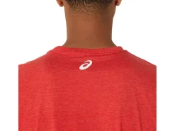 ASICS HIBISCUS SLOGAN TEE-Men Training|Extended Sizes