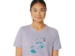 ASICS HIBISCUS SPIRAL A CREW-Women Extended Sizes|T-Shirts & Tops