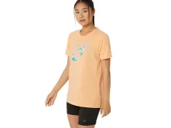 ASICS HIBISCUS SPIRAL A CREW-Women Extended Sizes|T-Shirts & Tops