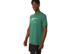 ASICS HOLIDAY LIGHTS LOGO CREW-Women T-Shirts & Tops|Extended Sizes