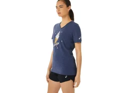 ASICS ICE CREAM COMING IN HOT SHORT SLEEVE-Women Extended Sizes|T-Shirts & Tops