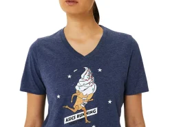 ASICS ICE CREAM COMING IN HOT SHORT SLEEVE-Women Extended Sizes|T-Shirts & Tops
