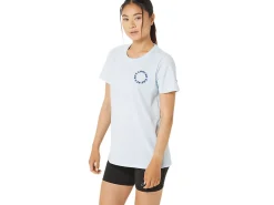ASICS RUN IN DAFFODILL TEE-Women Extended Sizes|T-Shirts & Tops