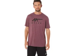 ASICS STRIPE SHORT SLEEVE TEE-Women T-Shirts & Tops|Valentine's Day