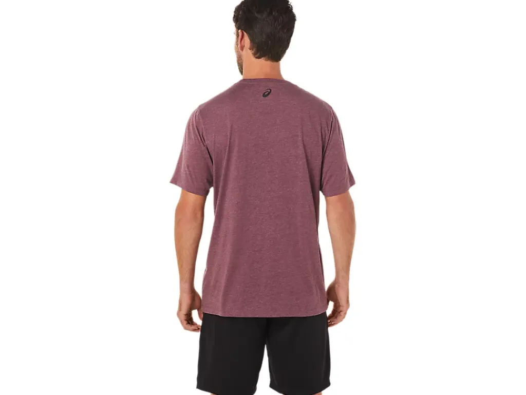 ASICS STRIPE SHORT SLEEVE TEE-Women T-Shirts & Tops|Valentine's Day
