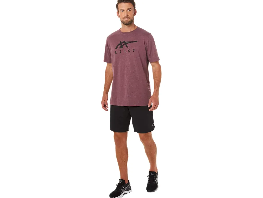 ASICS STRIPE SHORT SLEEVE TEE-Women T-Shirts & Tops|Valentine's Day