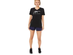 ASICS STRIPES V-NECK-Women Extended Sizes|T-Shirts & Tops
