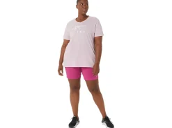ASICS STRIPES V-NECK-Women T-Shirts & Tops|Extended Sizes