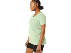 ASICS STRIPES V-NECK-Women Extended Sizes|T-Shirts & Tops