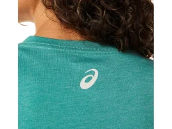 ASICS STRIPES V-NECK-Women Extended Sizes|T-Shirts & Tops