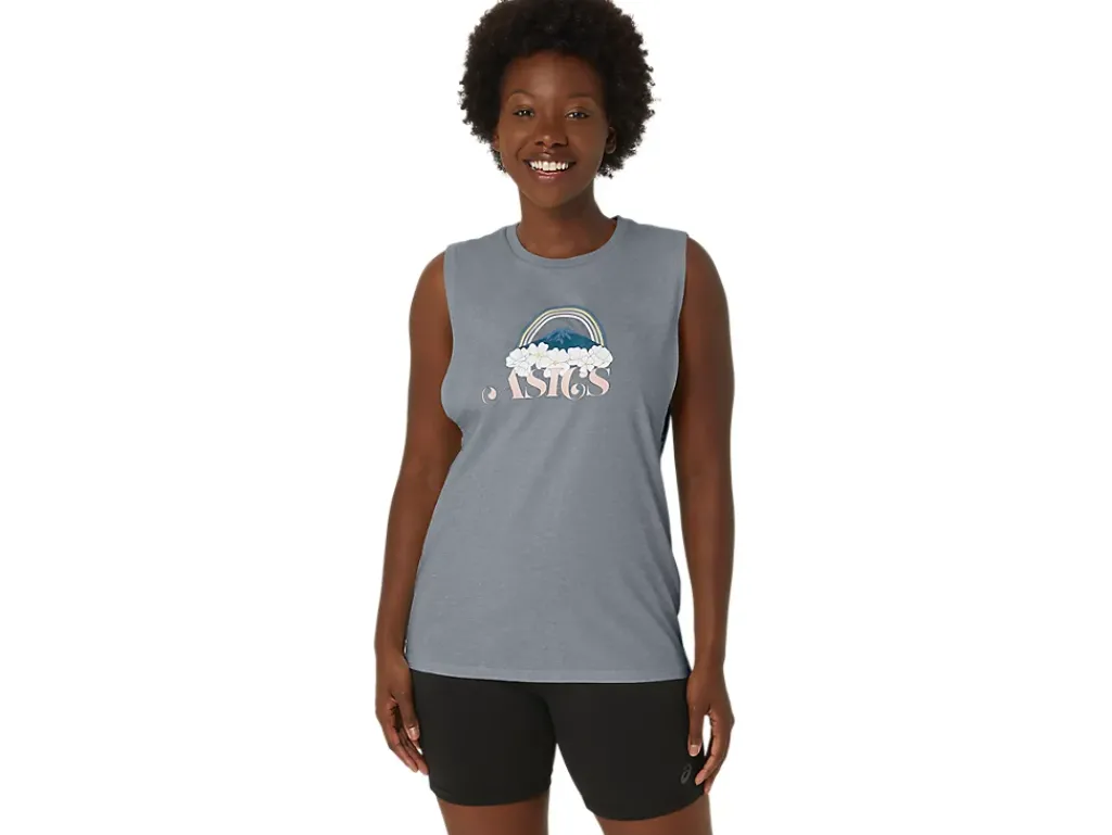 ASICS YOUR ADVENTURE MUSCLE TEE-Women T-Shirts & Tops
