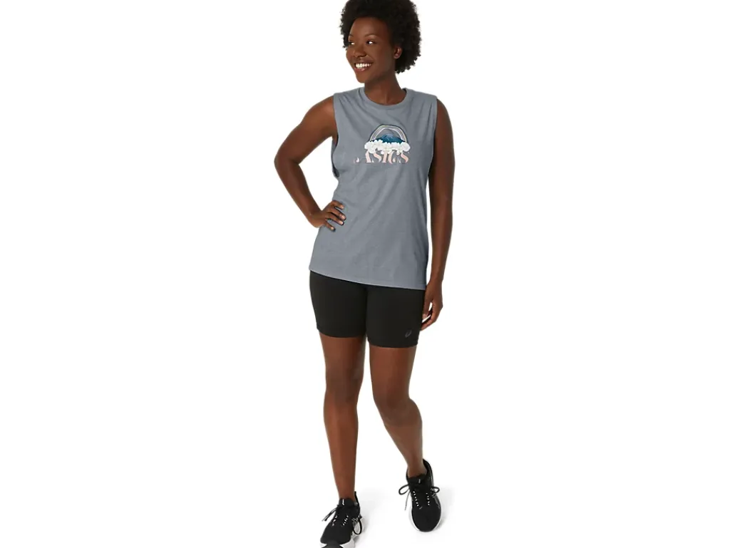 ASICS YOUR ADVENTURE MUSCLE TEE-Women T-Shirts & Tops