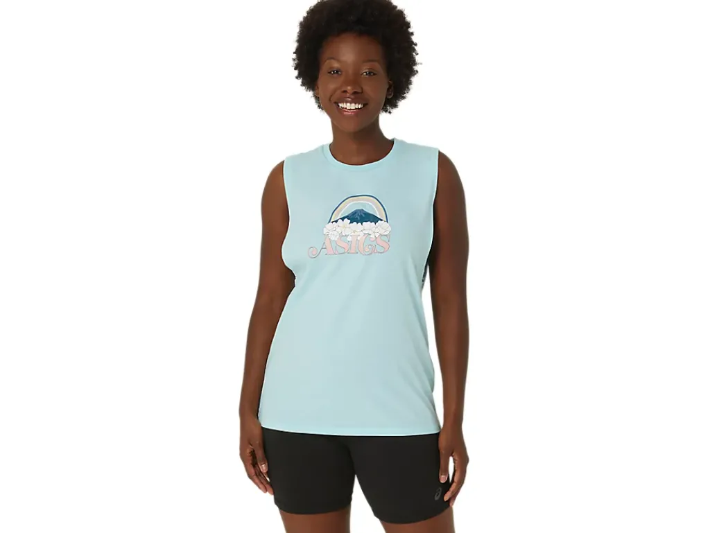 ASICS YOUR ADVENTURE MUSCLE TEE-Women T-Shirts & Tops