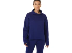 ASICS BRUSHED KNIT PULLOVER-Women T-Shirts & Tops