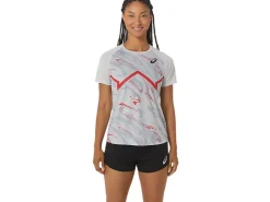 ASICS CJ-LINE LIGHT SHORT SLEEVE TOP-Women Track & Field|T-Shirts & Tops
