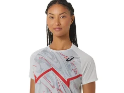 ASICS CJ-LINE LIGHT SHORT SLEEVE TOP-Women Track & Field|T-Shirts & Tops