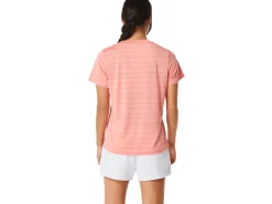 ASICS COURT STRIPE SHORT SLEEVE TOP-Women Tennis|Tennis