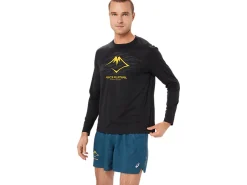 ASICS FUJITRAIL LOGO LONG SLEEVE TOP-Men Trail Running|T-Shirts & Tops