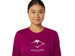 ASICS FUJITRAIL LOGO LONG SLEEVE TOP-Women Trail Running|T-Shirts & Tops