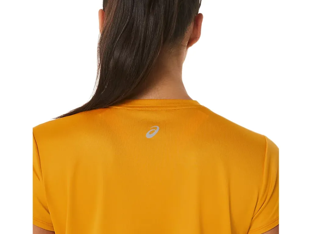 ASICS FUJITRAIL LOGO SHORT SLEEVE TOP-Women Trail Running|Trail Running