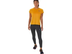 ASICS FUJITRAIL LOGO SHORT SLEEVE TOP-Women Trail Running|Trail Running