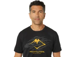 ASICS FUJITRAIL LOGO SHORT SLEEVE TOP-Men Trail Running|T-Shirts & Tops