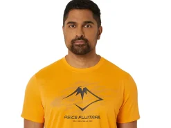 ASICS FUJITRAIL LOGO SHORT SLEEVE TOP-Men Trail Running|T-Shirts & Tops