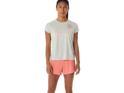 ASICS FUJITRAIL LOGO SHORT SLEEVE TOP-Women Trail Running|Trail Running