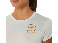 ASICS FUJITRAIL LOGO SHORT SLEEVE TOP-Women Trail Running|Trail Running