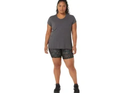 ASICS HEATHER VNECK TOP-Women Extended Sizes|T-Shirts & Tops