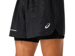 ASICS LITE-SHOW 2-N-1 5IN SHORT-Men Shorts|Semi-Annual Sale