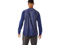 ASICS MEN ACTIBREEZE COOLING JACQUARD LONG SLEEVE TOP-Men T-Shirts & Tops|Semi-Annual Sale