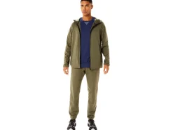 ASICS MEN ACTIBREEZE JACQUARD BRUSHED KNIT JACKET-Men Training|Jackets & Outerwear