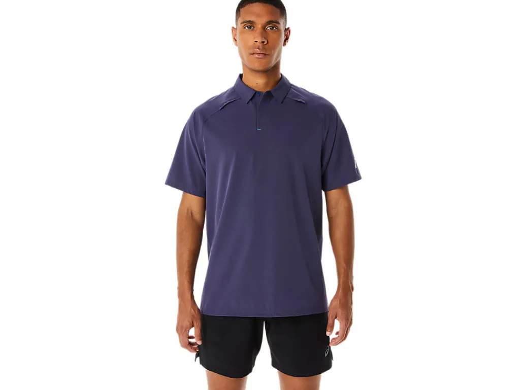 ASICS MEN ACTIBREEZE JACQUARD POLO SHIRT-Men Training|T-Shirts & Tops