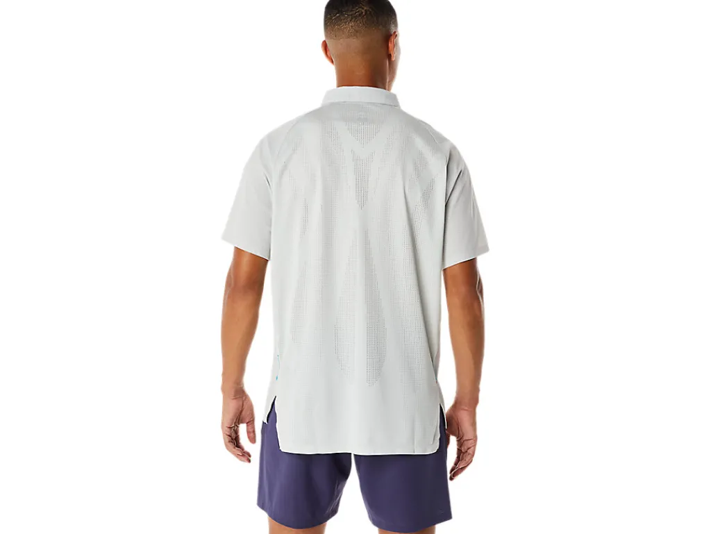ASICS MEN ACTIBREEZE JACQUARD POLO SHIRT-Men Training|T-Shirts & Tops